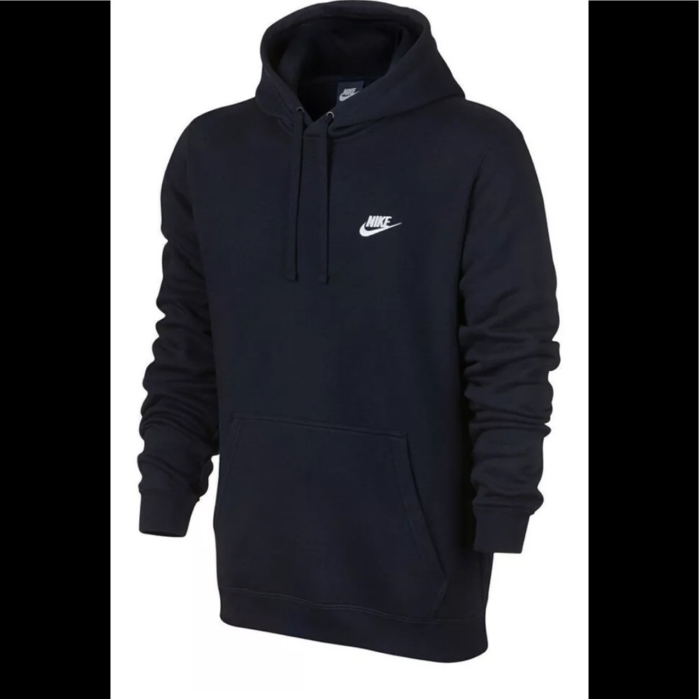 Nike navy pullover hoodie